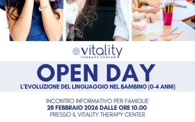 L’EVOLUZIONE DEL LINGUAGGIO NEL BAMBINO – OPEN DAY